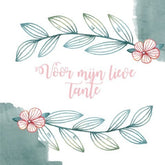 Wenskaart Tante - Lieve Tante